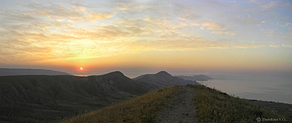 Крым. Вид на мыс Хамелеон