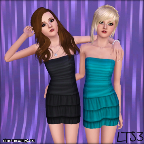 sims - The Sims 3: Одежда для подростков девушек. 2412b037d085464b0058f576fd87d557