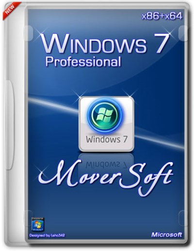 Windows 7 Pro SP1 x86+x64 MoverSoft 09.2013 (2013) Русский