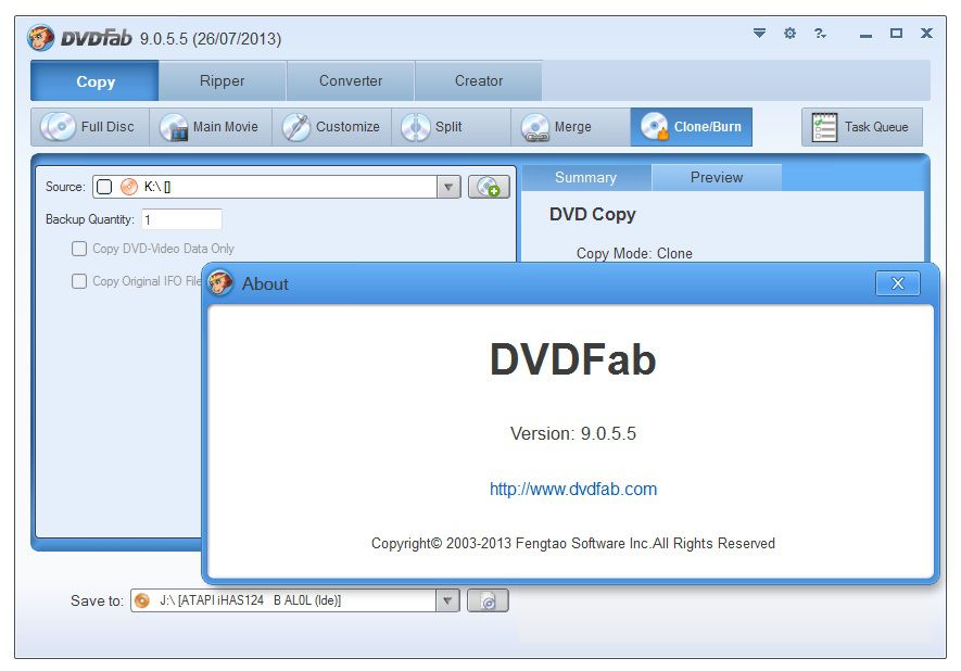 تحميل برنامج دي في دي فاب Download DVDFab 2016