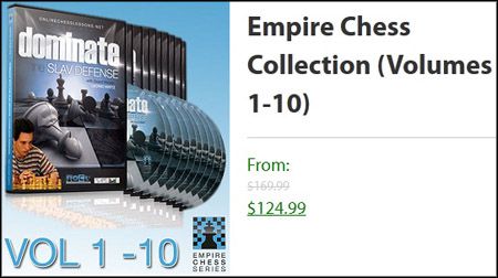Empire Chess DVD Vol 1 to 10 Empire Chess DVD Vol 1 to 10