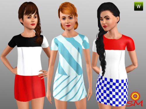 одежда - The Sims 3: Одежда для подростков девушек. - Страница 6 846929e64929d4f23d51562e60b9c9e5