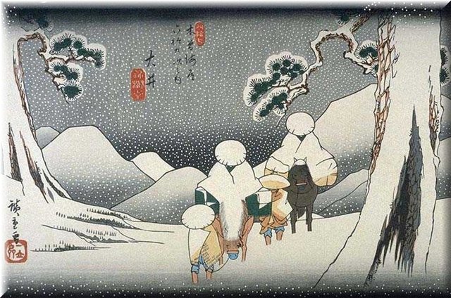 Творчество японского художника Утагава Хиросигэ
