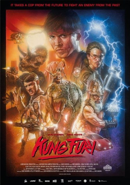 Кунг Фьюри / Kung Fury (2015) WEBRip [H.264/1080p-LQ]