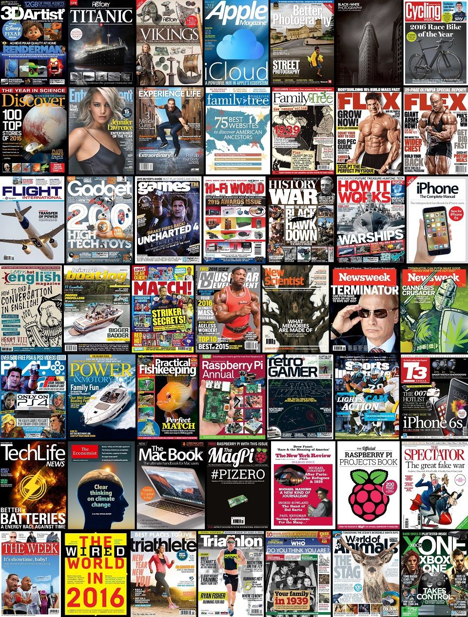 Assorted Magazines Bundle - November 28, 2015 (True PDF)