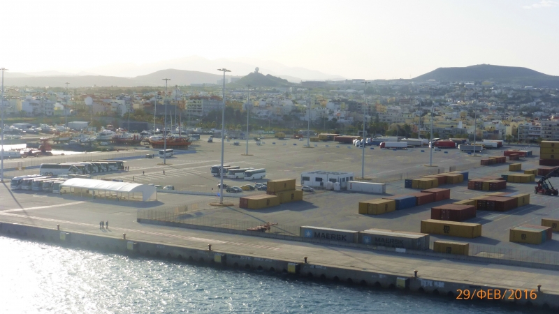 "Фантазия" в Средиземноморском круизе в феврале 2016 года