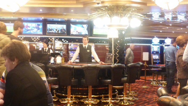 "Фантазия" в Средиземноморском круизе в феврале 2016 года