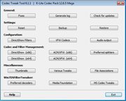 K-Lite Codec Pack 12.6.5 Mega/Full/Standard/Basic + Update (x86-x64) (2016) Eng K-Lite Codec Pack 12.6.5 Mega/Full/Standard/Basic + Update (x86-x64) (2016) Eng