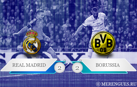 Real Madrid C.F. - BV Borussia Dortmund 2:2