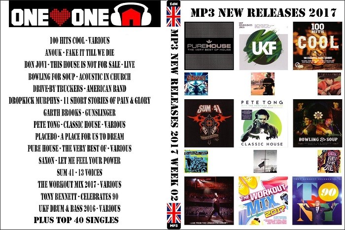 MP3 NEW RELEASES 2017 WEEK 02 MP3 NEW RELEASES 2017 WEEK 02