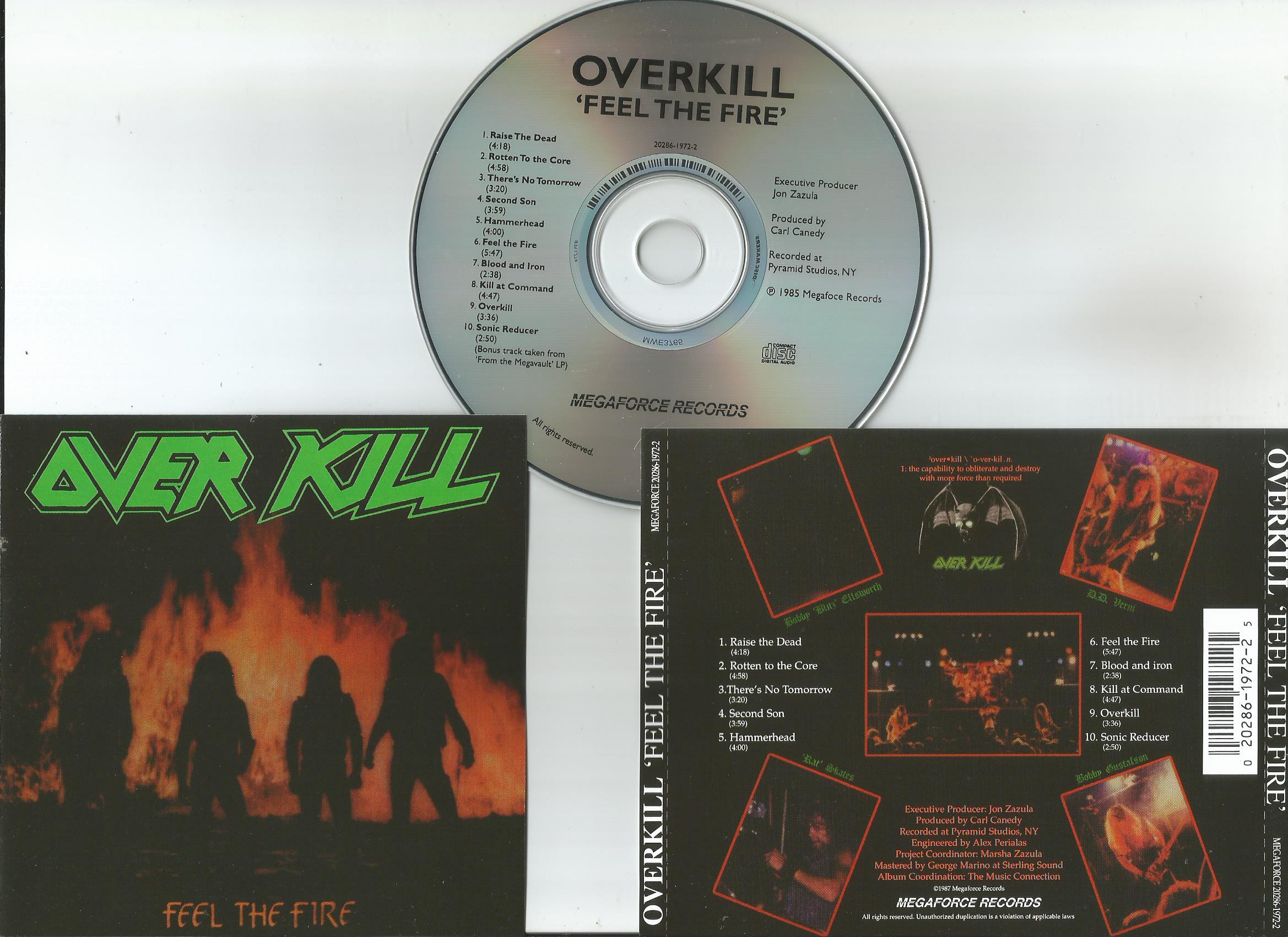 Overkill Feel The Fire Records, Lps, Vinyl And Cds - Musicstack