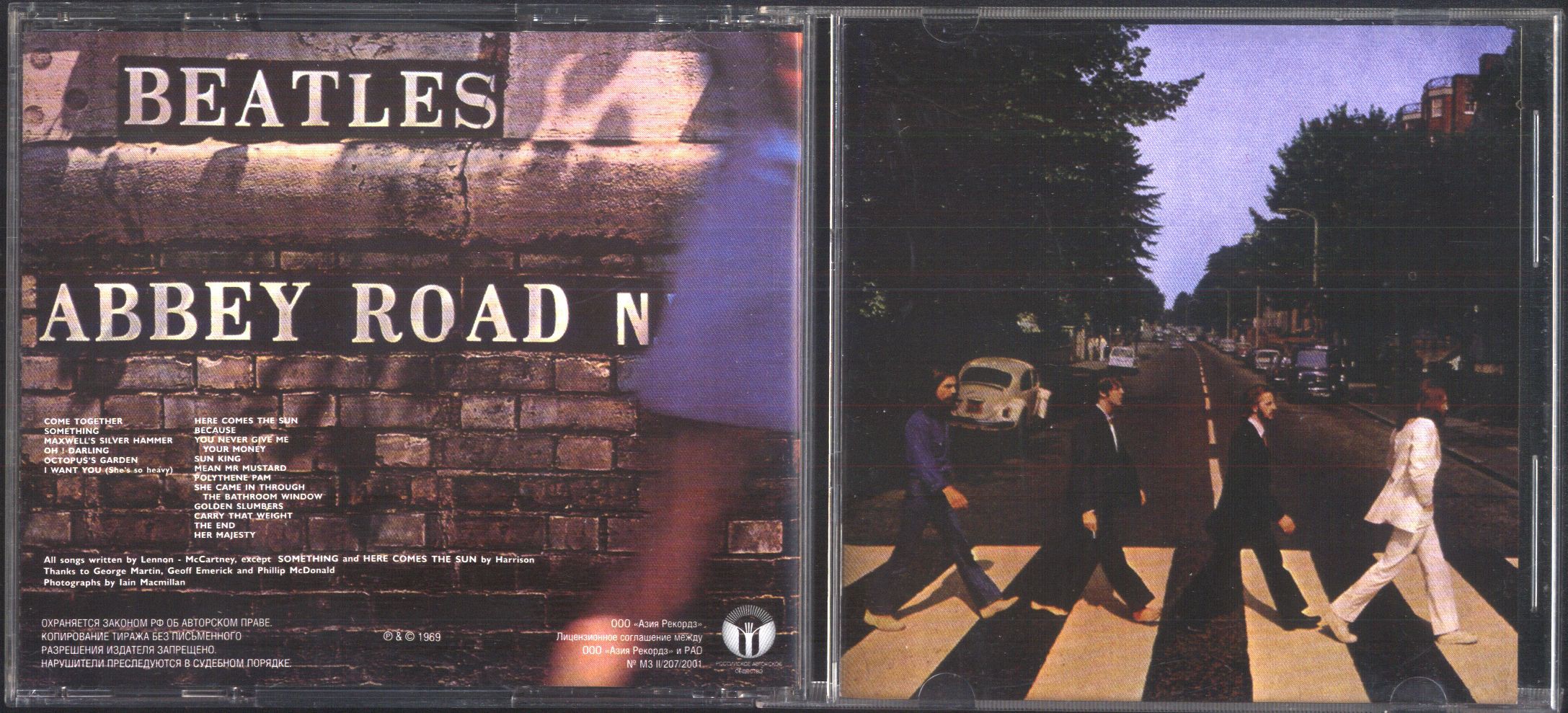 BEATLES - Abbey Road (12page Booklet With Booklet,