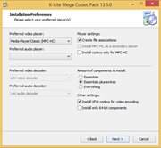 K-Lite Codec Pack 13.5.0 Mega/Full/Standard/Basic + Update (x86-x64) (2017) {Eng}