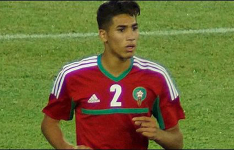 Ашраф забил гол в дебютной игре за Марокко