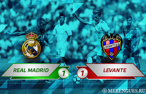 Real Madrid C.F. - Levante UD 1:1