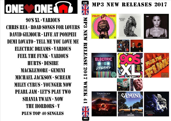 MP3 New Releases 2017 Week 41 MP3 New Releases 2017 Week 41