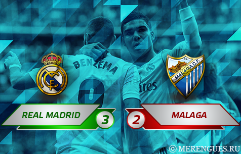 Real Madrid C.F. - Malaga C.F. 3:2