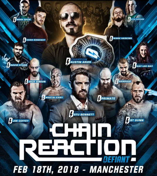 Defiant Wrestling. Chain Reaction 2018