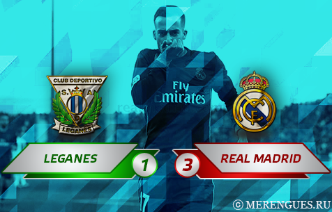 CD Leganes - Real Madrid C.F. 1:3