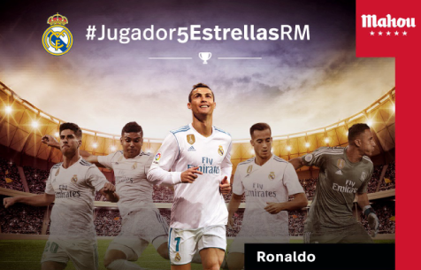 Роналду - лучший игрок "Мадрида" в марте