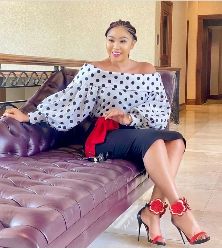 Ayanda Ncwane Recently Left Fans Speechless Rocking Her Stunning Outfit