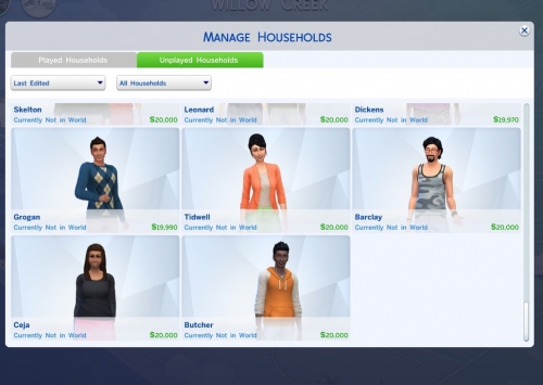 Неигровые персонажи (NPC) для The Sims 4