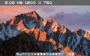 macOS Sierra 10.12.5 (16F73) (2017) [Multi/Rus] {Installer}