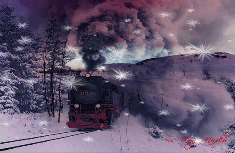 Сказочный поезд. Паровоз зимой. Сказочный зимний поезд. Поезд в пути. Скорый поезд мчится полечу домой