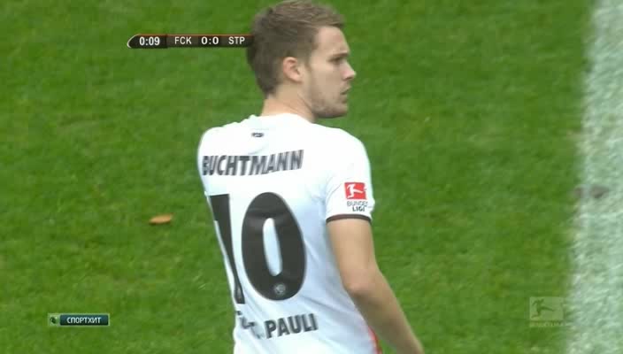 Чемпионат Германии 2013-2014  Вторая Бундеслига  13-й тур  Кайзерслаутерн – Санкт-Паули  НТВ+.avi_20