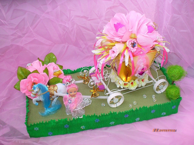 Композиции из конфет