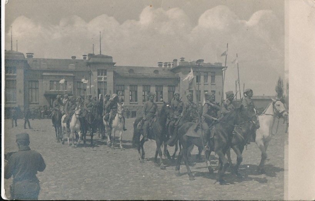Austria UKRAINE Bachmut Artemivsk 12.5.1918 Cossacks Volunteers Orig.Photo RARE.JPG