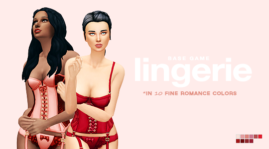 Игра белья. SIMS 4 Romantic Sleepwear. Девушки лесби ножницы в масле симс 4.