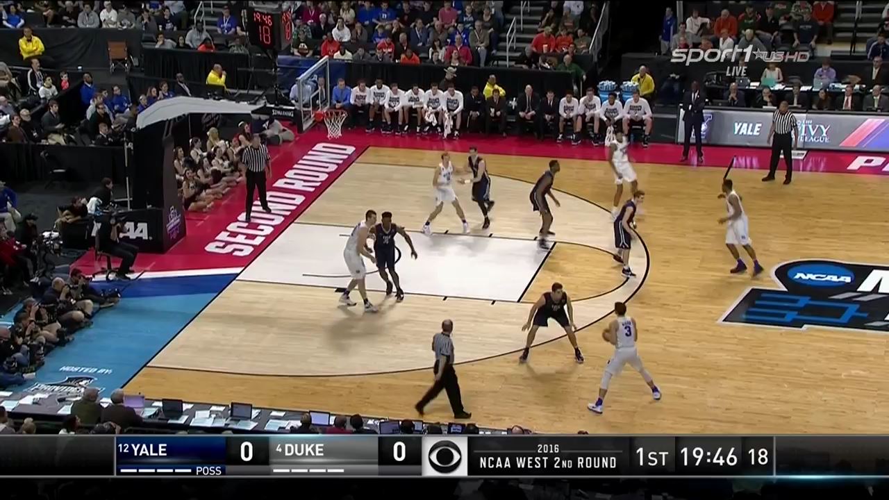NCAAM 2015-2016  March Madness  Second Round  West  19.03.2016  (12) Yale Bulldogs v (4) Duke Blue Devils. Rutracker.org.mkv_000053720.jpg