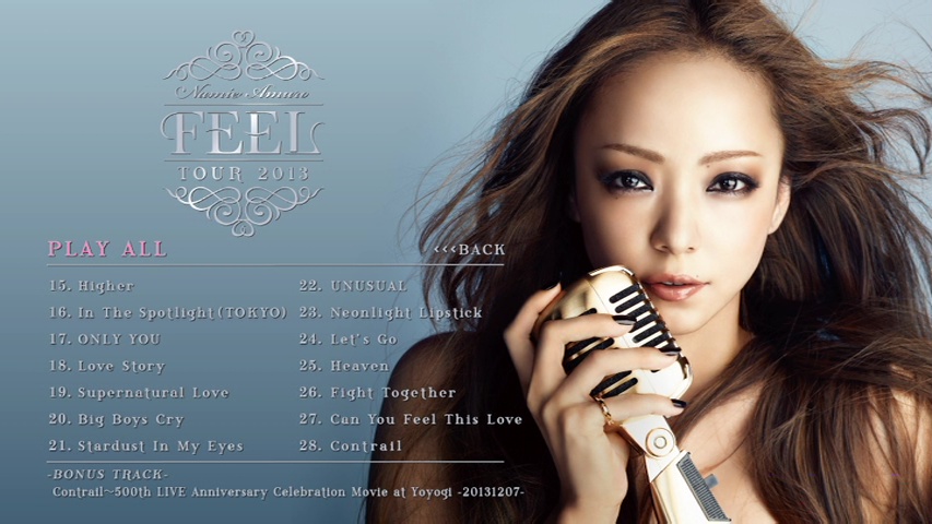 20160526.01.05 Amuro Namie - FEEL tour 2013 (DVD.iso) (JPOP.ru) menu 2.jpg