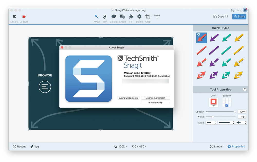 snagit upgrade features pdf