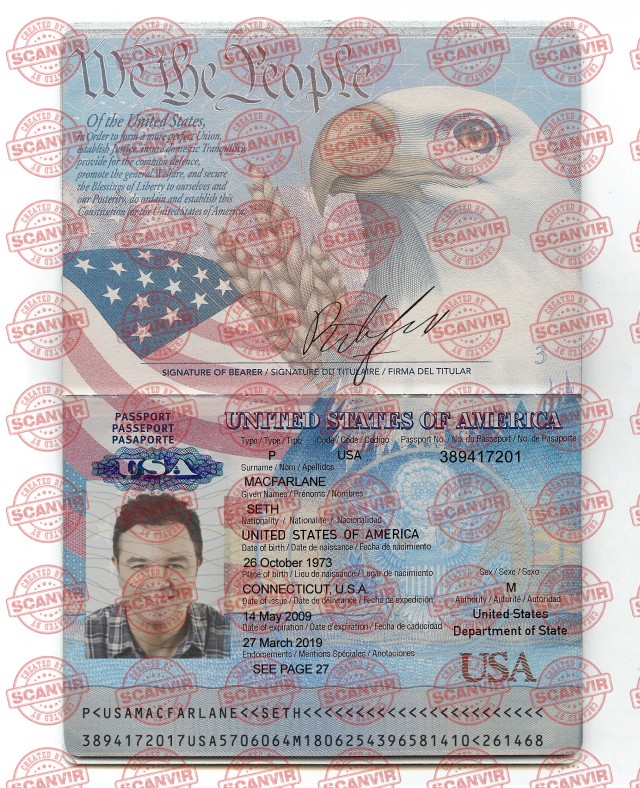 Фото на американский паспорт требования