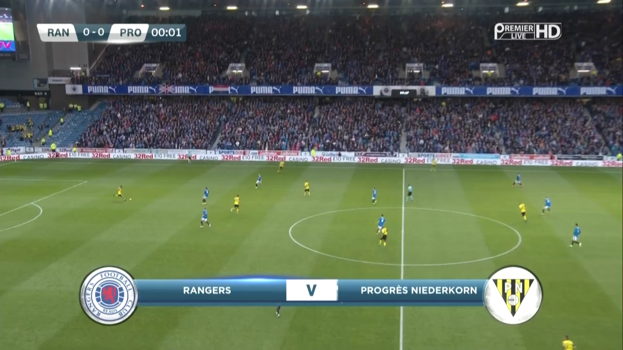 Лига Европы 2017-2018  1-й квалификационный раунд  Первый матч  Рейнджерс (Шотландия) - Прогресс Нидеркорн (Люксембург)  Premier Sports HD.mkv_20170701_2.png