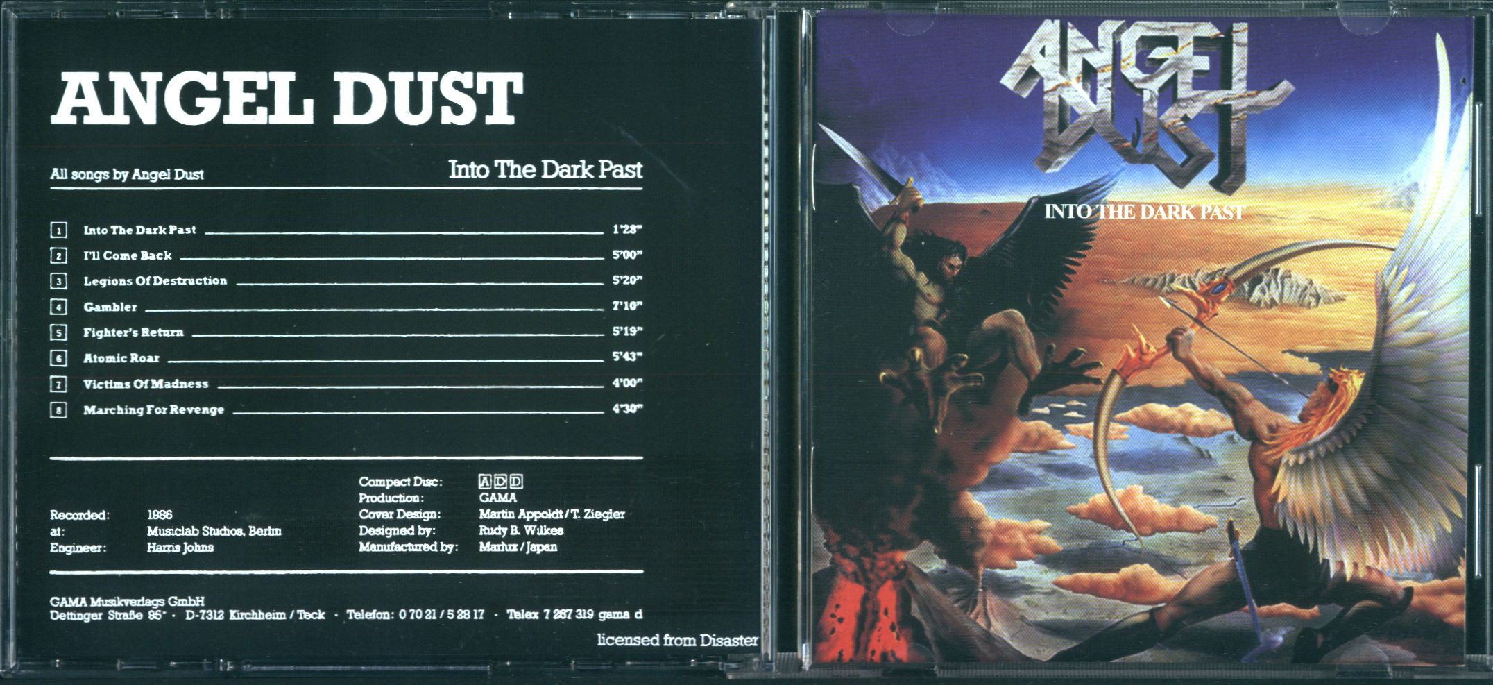 Песня poison angel dust. Группа Angel Dust. Angel Dust Band обложки альбомов. Angel Dust into the Dark past. 1986 Angel Dust into the Dark past.