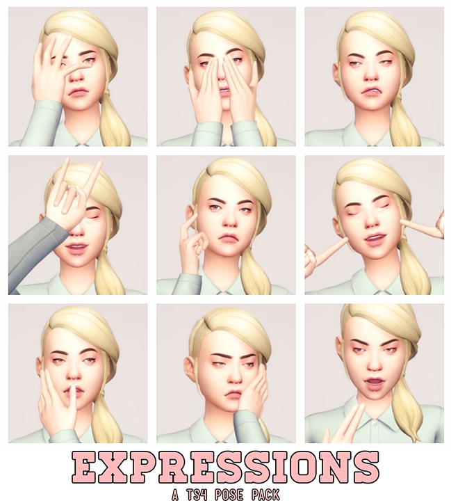 Нарисовать 3 эмоциональные картины sims 4