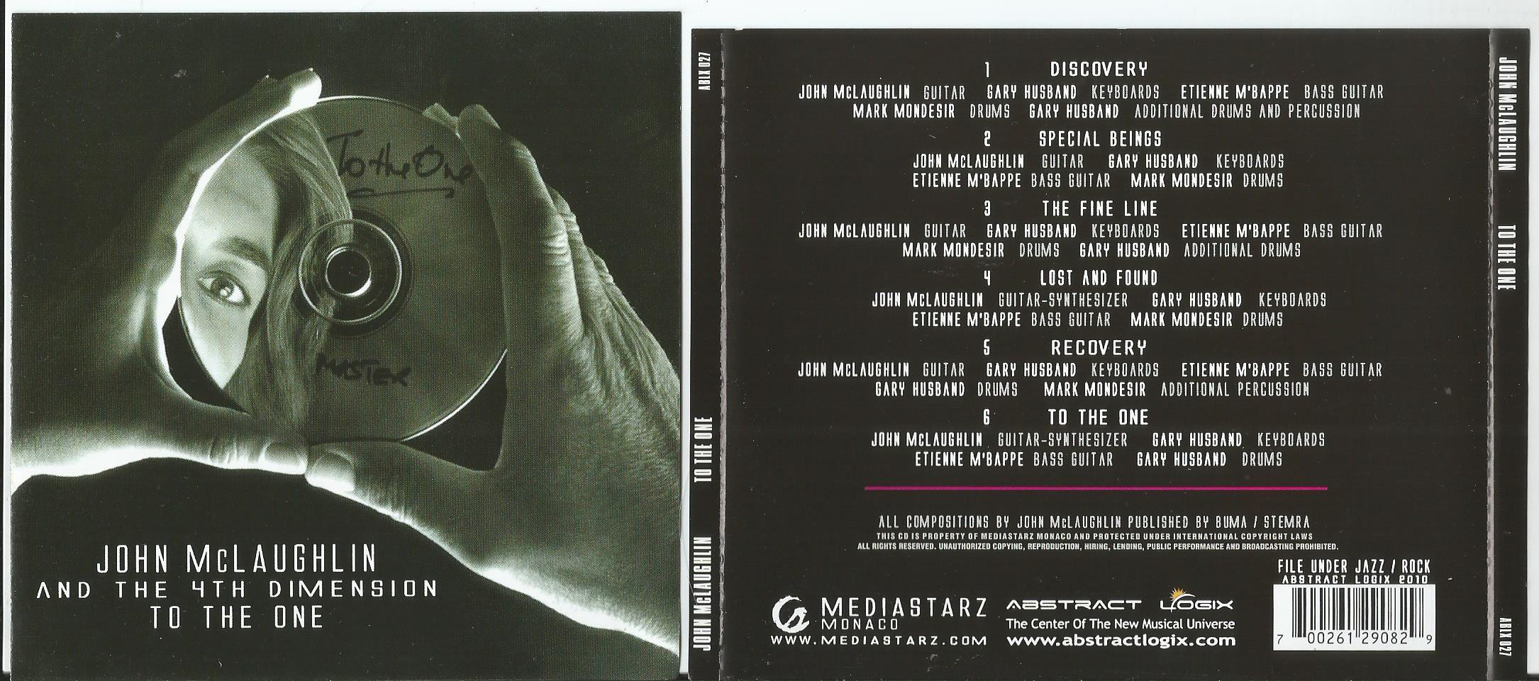 MCLAUGHLIN To The One.jpg