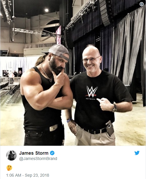 Джеймс Шторм и WWE