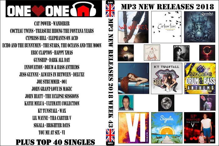 MP3 NEW RELEASES 2018 WEEK 43 MP3 NEW RELEASES 2018 WEEK 43