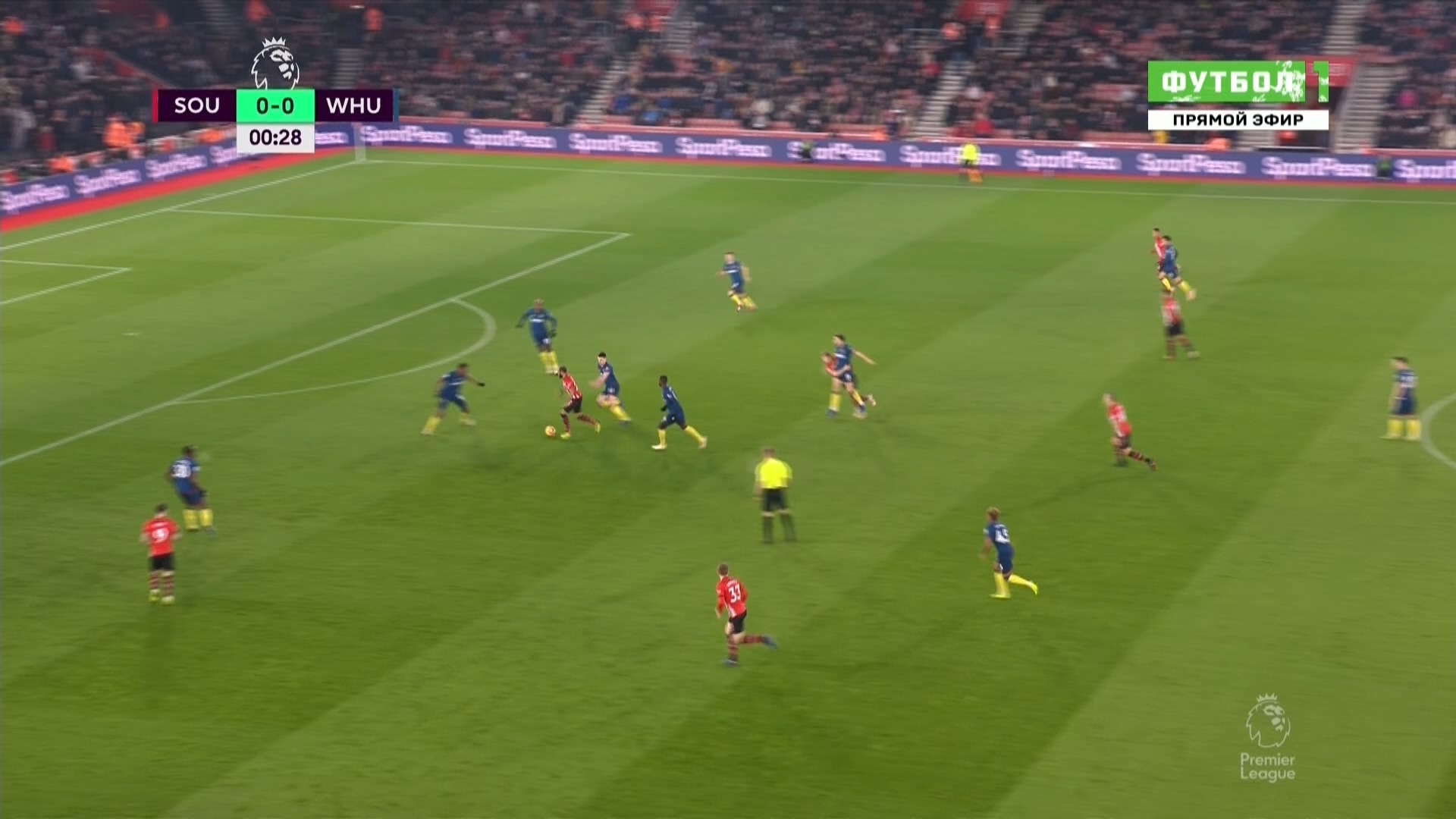 Чемпионат Англии 2018-2019 19-й тур Саутгемптон - Вест Хэм Матч! Футбол 1 HD.ts_20181228_100229.616.jpg