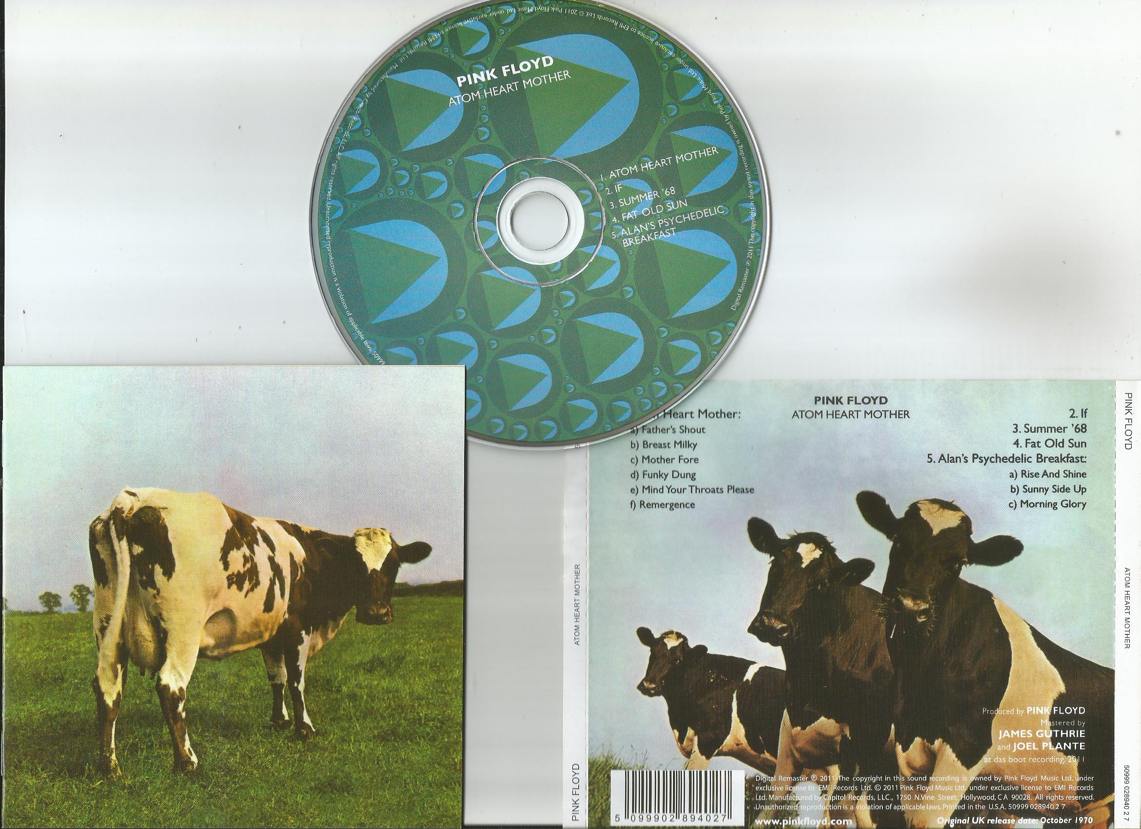 pink floyd: atom heart mother cover