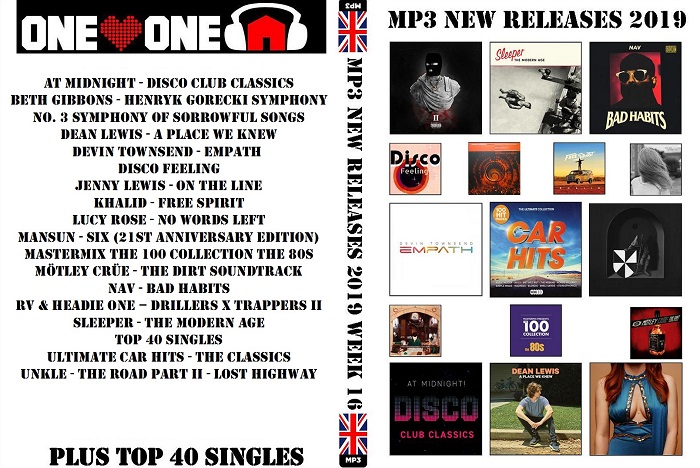 MP3 NEW RELEASES 2019 WEEK 16 MP3 NEW RELEASES 2019 WEEK 16