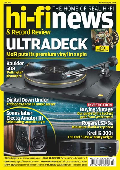 Hi-Fi News - July 2019
