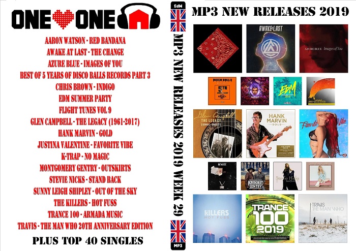 MP3 NEW RELEASES 2019 WEEK 29 MP3 NEW RELEASES 2019 WEEK 29