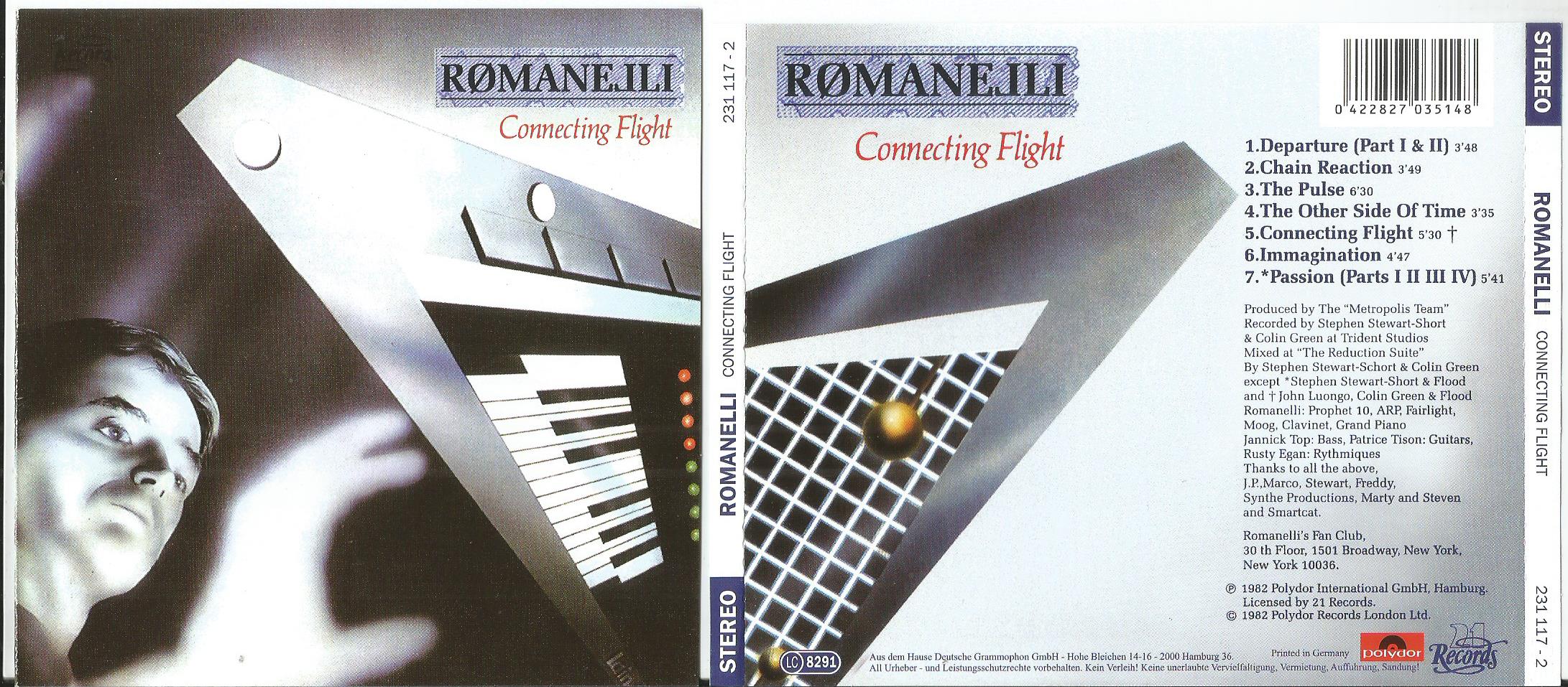 Connecting flight. Romanelli - connecting Flight. Romanelli__connecting Flight [1982]=_=. Roland Romanelli. Roland Romanelli amour.