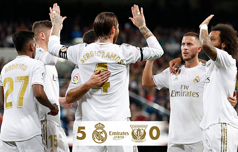 Real Madrid C.F. - CD Leganes 5:0