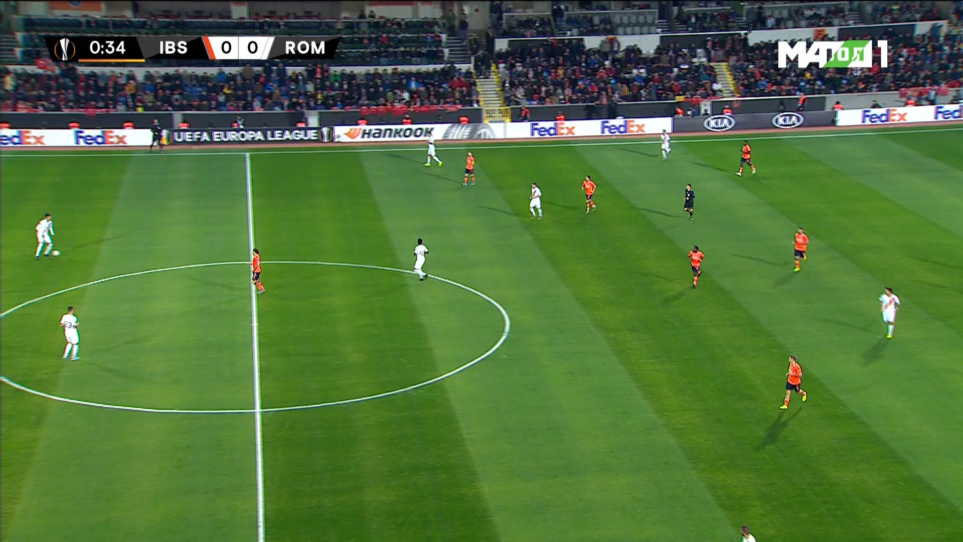 Лига Европы 2019-2020 Групповой турнир Группа J 5-й тур Истанбул Башакшехир (Турция) - Рома (Италия) Матч! Футбол 1 HD.ts_20191130_011410.891.jpg